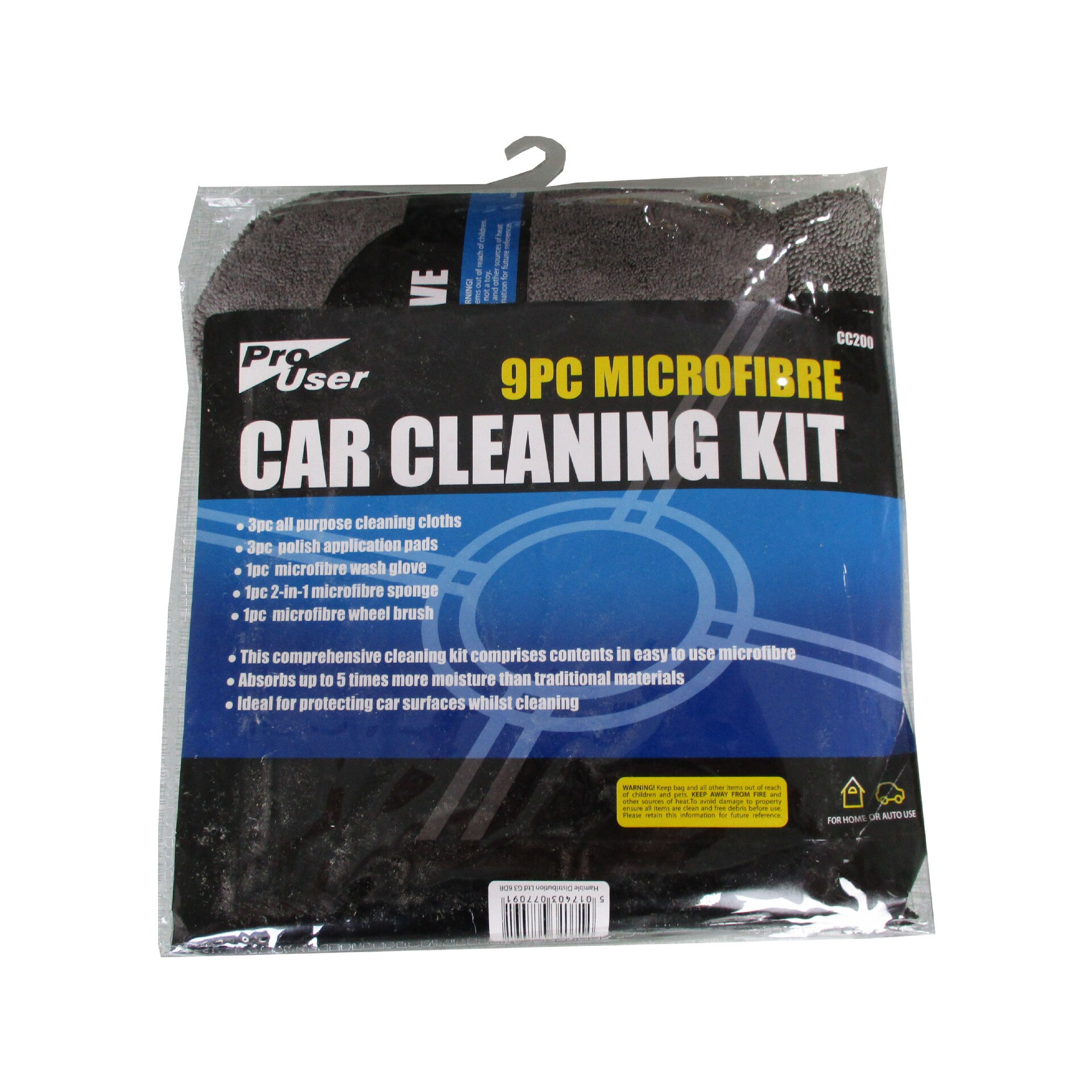 Coche Kit de limpieza de 9 Uds incluyen lavado guante de esponja cepillo para llantas 3 uds cera Pad y 3 uds Toalla de microfibra lavado herramientas de detallando