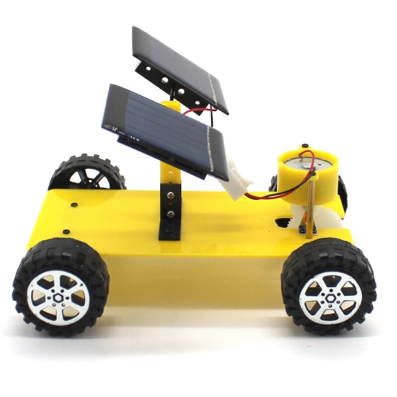 Handgemachte Modell Spielzeug für Primäre und Sekundäre Schule Studenten mit Dual Solar Panels