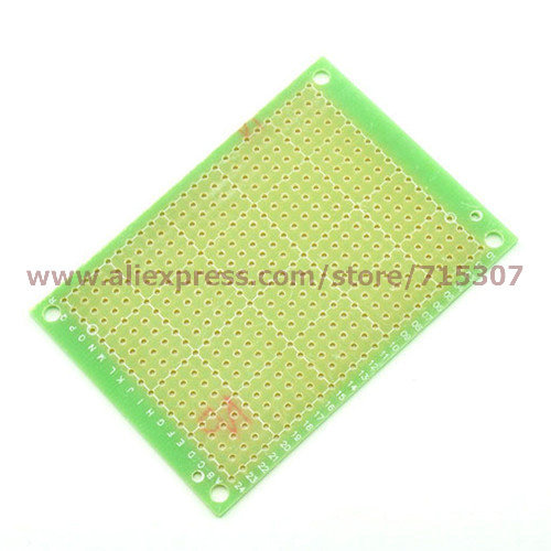 PHISCALE 5 stks 5*7/5x7 cm CNC glasvezel printplaat/groene olie plaat/universele board/test board dikte 1.6mm