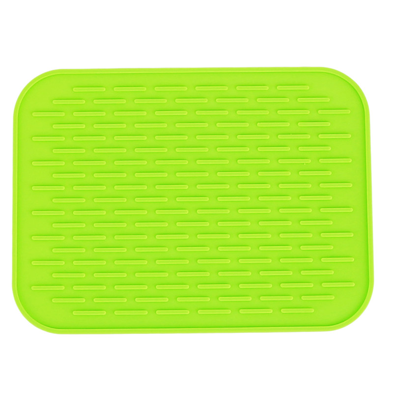 Afdruiprekken, Siliconen Afdruiprekmat, Antislip Hittebestendige Afdruipmat Voor Keuken, Tafelmat, Pannenlap, Placemat, Lepelsteun, Onderzetter,45×40cm