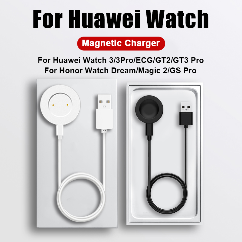 Cargador magnético para Huawei Watch GT GT2 GT2e Honor Watch Magic 2, Cable de carga rápida inalámbrica para Huawei Watch 3 GT3 GT2 PRO