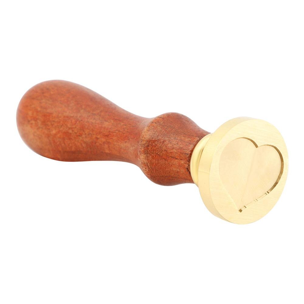 1Pc Antike Metall Siegellack Dichtung Stempel für DIY Hochzeit Einladungen Dekor Alte Wachs Stempel Handwerk: 24