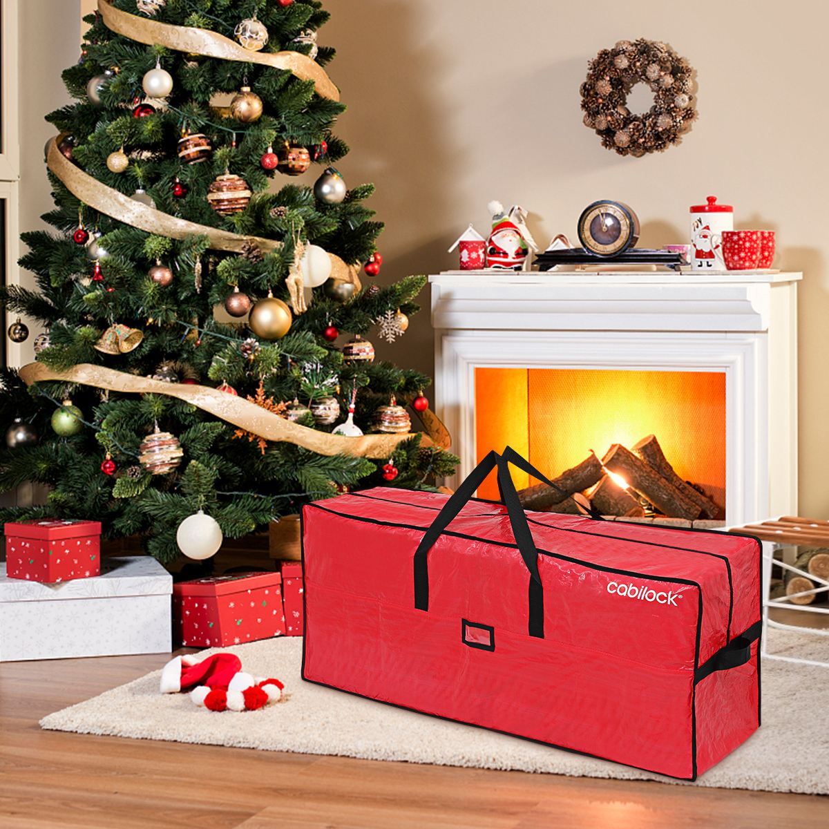 Christmas Storage Bag Durable Waterproof Xmas Large Tree Container