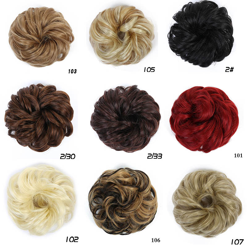 DIFEI-chignon Donut, chignon synthétique, griffes à clip, accessoires pour chignon, extension capillaire pour femmes
