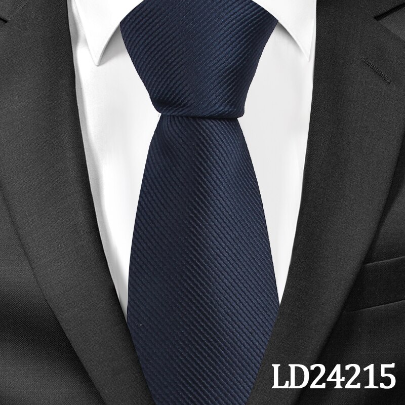 Klassiske solide slips til mænd afslappet halsslips gravatas slips corbatas 8cm brede brudgom slips til fest: Ld24215