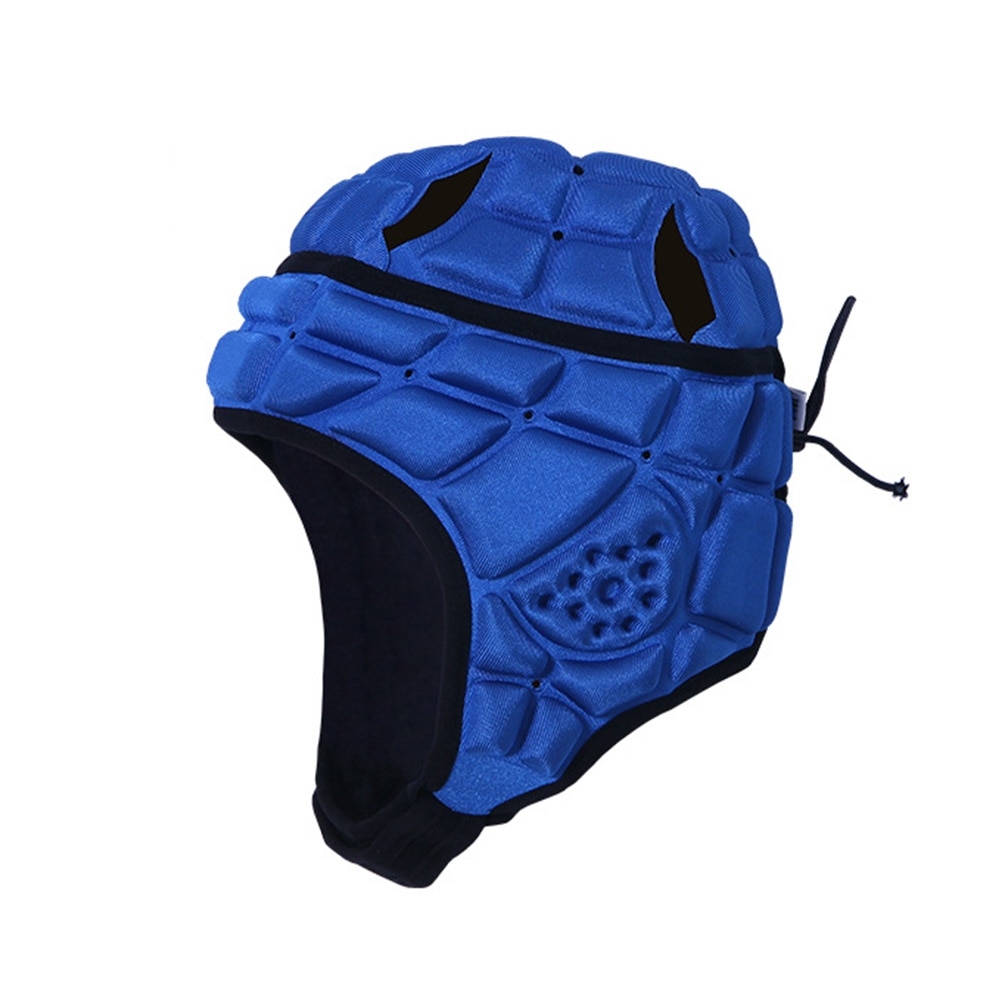 Holdbar udendørs sportsrulle hat beskyttelsesudstyr behagelig fodbold rugby målmand hjelm børn bærbar baseball