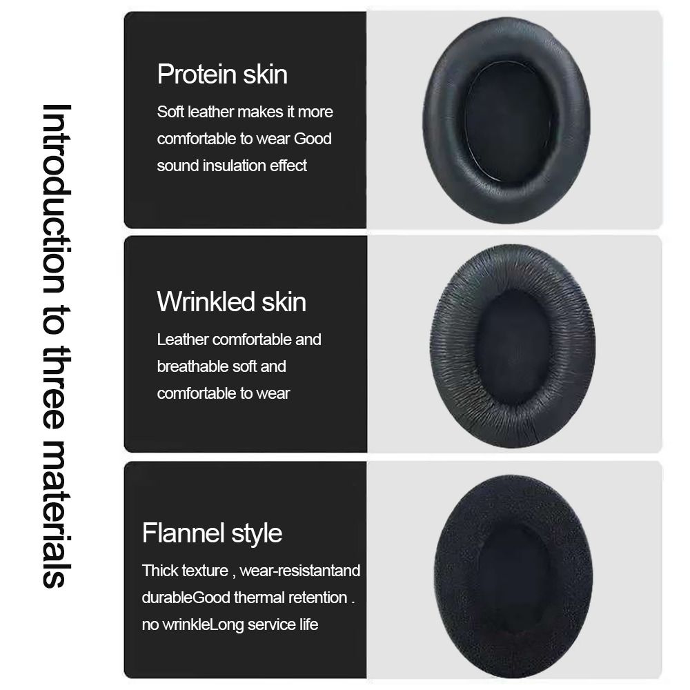 Almohadillas para los oídos Sennheiser HD418 HD419 HD428 HD429 HD439 HD438 HD448 HD449, 1 par