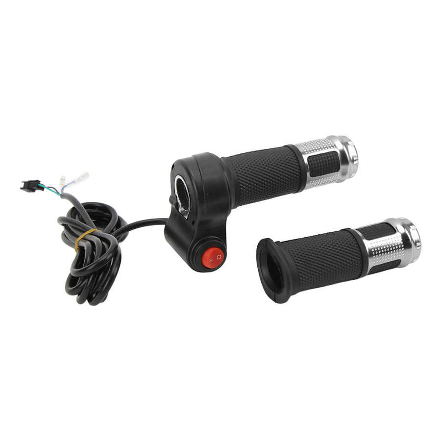 Acelerador de giro para bicicleta eléctrica, 5 cables, mango de acelerador
