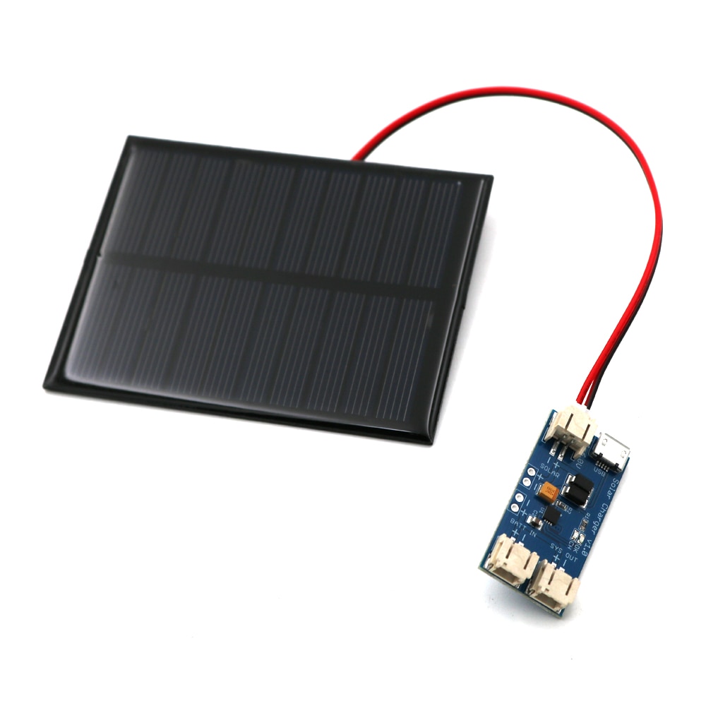 Cn3065 mini solcellepanel frakt reuglator genererer elektrisitet med liten solenergi lipo lader 3.7v ladekontroller