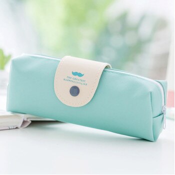 Kawaii Expression Etui Pu Schoolbenodigdheden Briefpapier Pencilcase School Leuke Pennenbakje School Gereedschap: 7