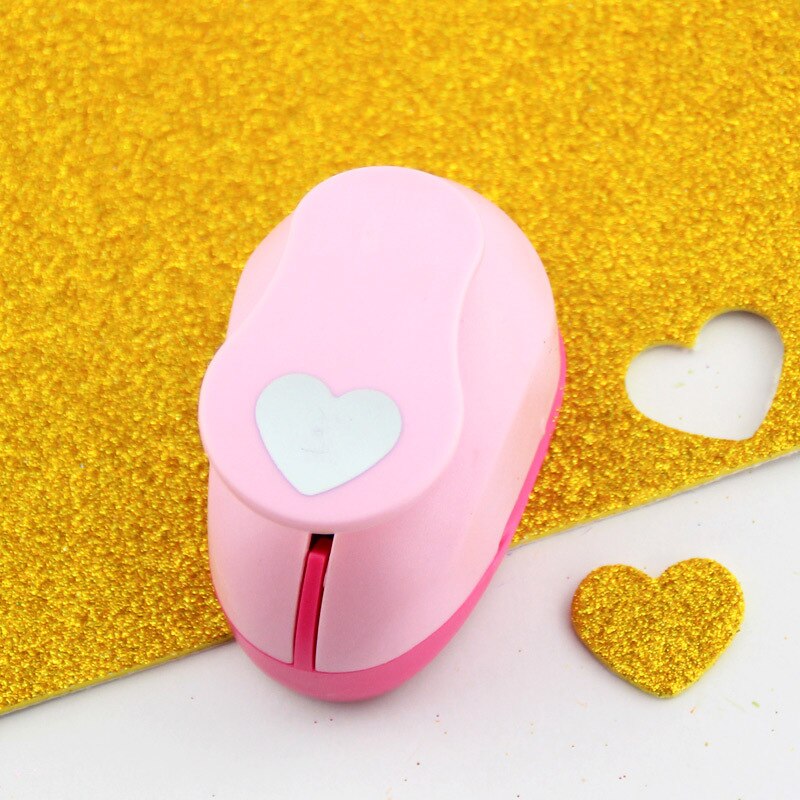 free ship 25mm heart shapes craft punch diy puncher paper cutter scrapbooking punches scrapbook paper punch