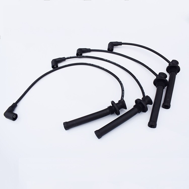 (4 piezas/kit) cable de encendido de alta tensión cables chino CHERY Fulwin2 1.5L 477 motor de coche parte 477F-3707130
