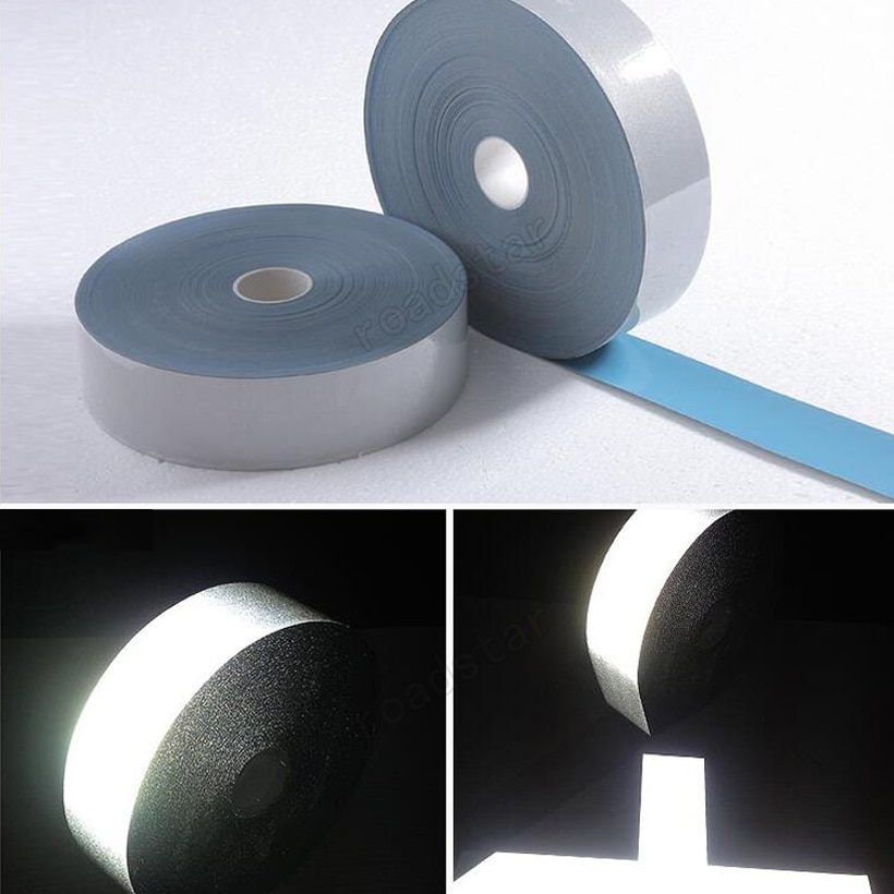 3M Safety Reflective Heat transfer Vinyl Film DIY Silver Iron on Reflective Tape For Clothing
