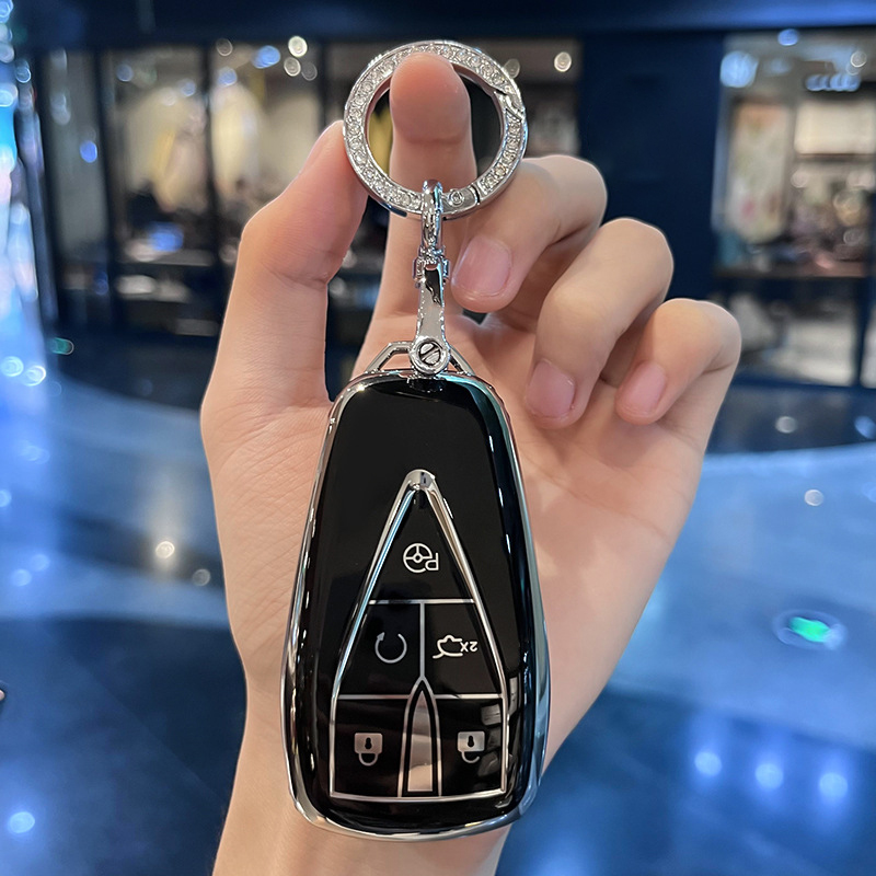 TPU Shell Fob For Changan CS35 PLUS CS75PLUS CS55PLUS Eado UNI-T Oushang X5 X7 EV Car Key Case Cover Accessories