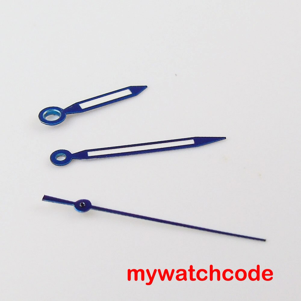 Bliger blauwe wijzers geschikt voor  nh35 nh36 automatische herenhorloges