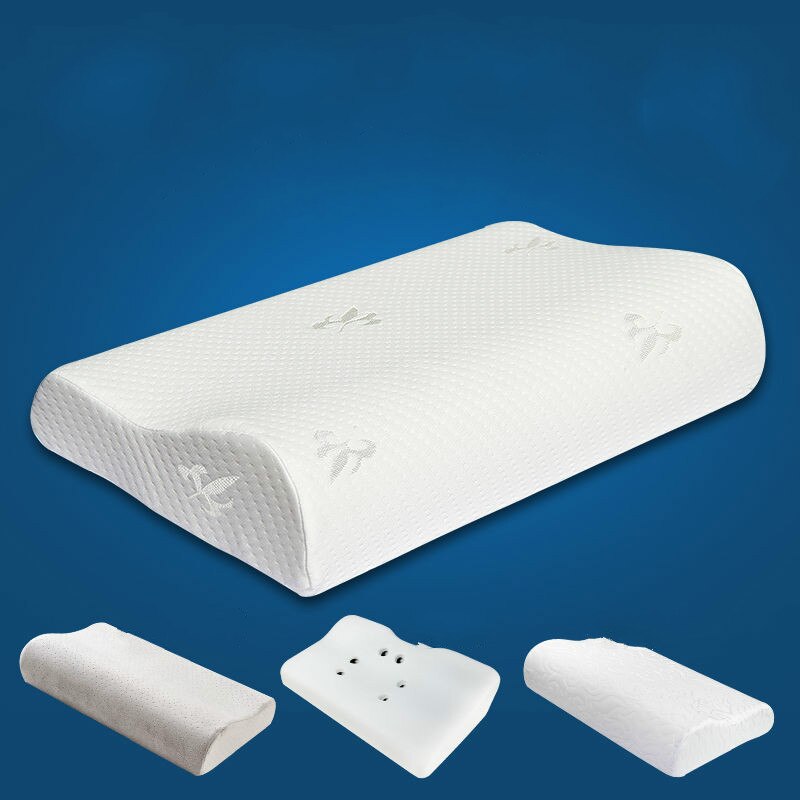 Memory Foam Kussen Orthopedisch Kussen Trage Rebound Nek Bescherming Zacht Kussen Massage Cervicale Gezondheidszorg Beddengoed Kussen F0447