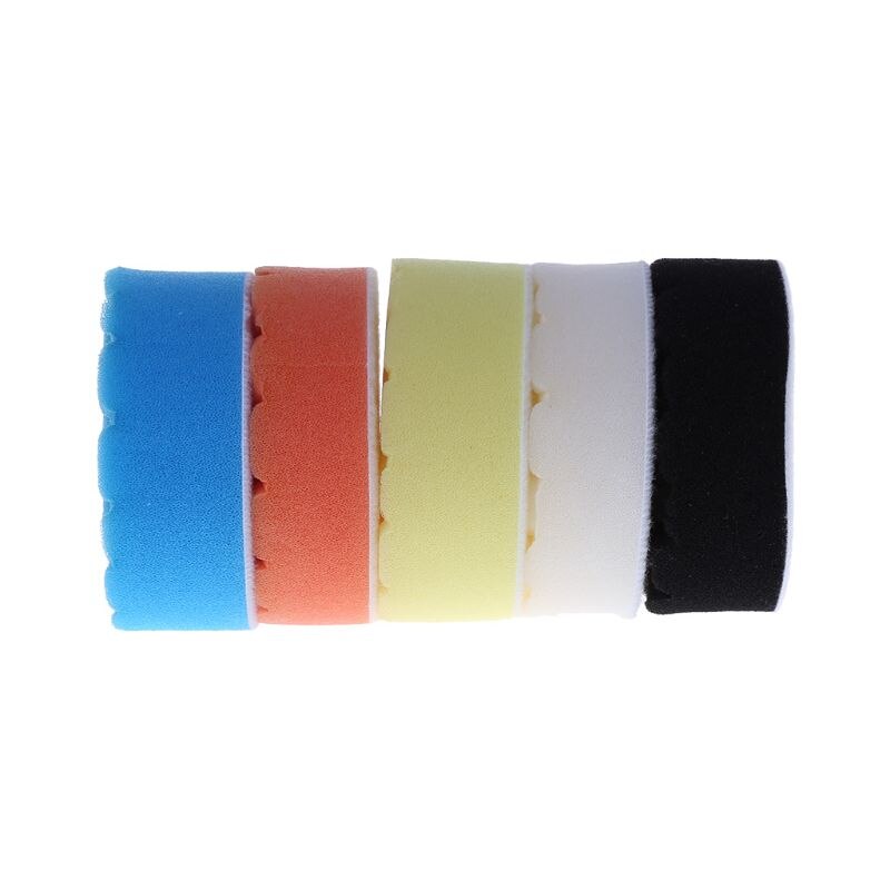 3 inch (80mm ) Buff Pad Polishing Pad kit For Car Polisher Pack of 5Pcs Pack Of 5Pcs