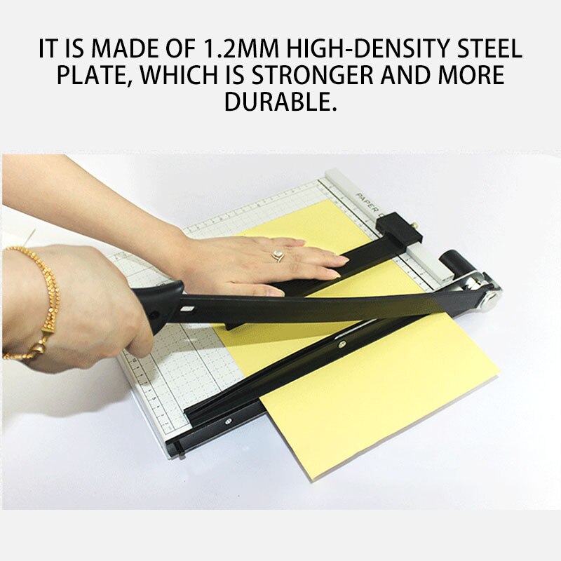 A4 Manual paper Cutter Desktop Paper Cutting Guillotine Paper Cutting Machine Trimmer Crafts Photo Office Home Accessories 1pc