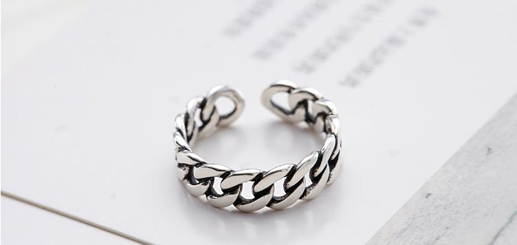 JIANERY Punk Vintage argent couleur creux anneaux pour femmes hommes bagues de fiançailles filles fête Anillos