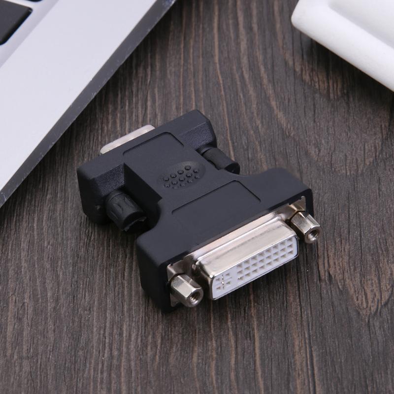 Kabel Adapter Stecker 24 + 5Pin DVI Weibliche zu 15Pin VGA Männlichen Kabel Extender Adapter Anschluss Unterstützt 720 P/ 1080i/1080P