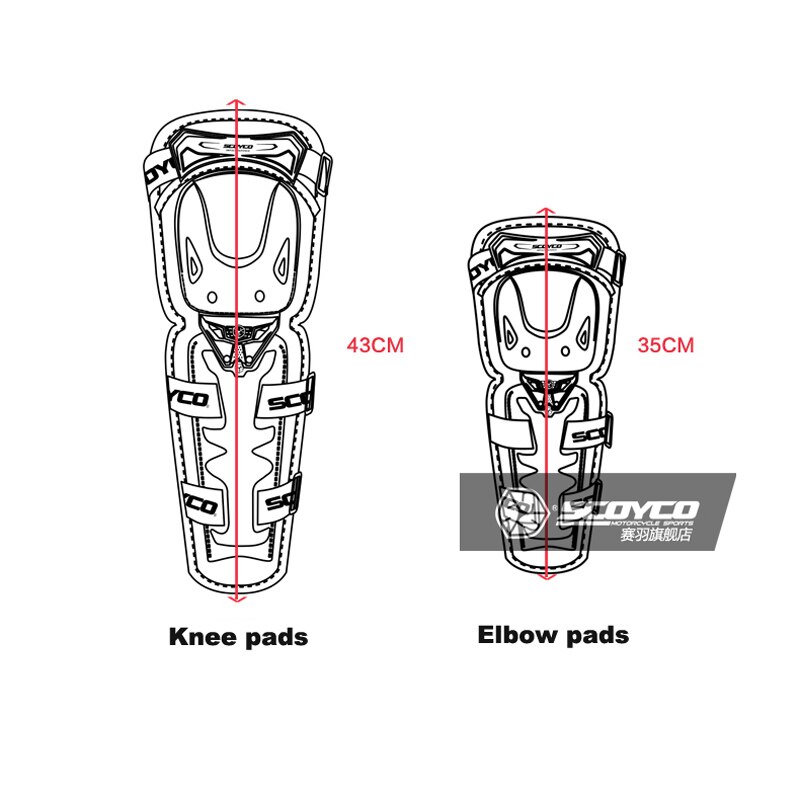 4 stk motorcykel knæpuder og albueunderlag beskytter motorcykel motocross ryttere beskyttelsesudstyr moto racing vagt sikkerhed