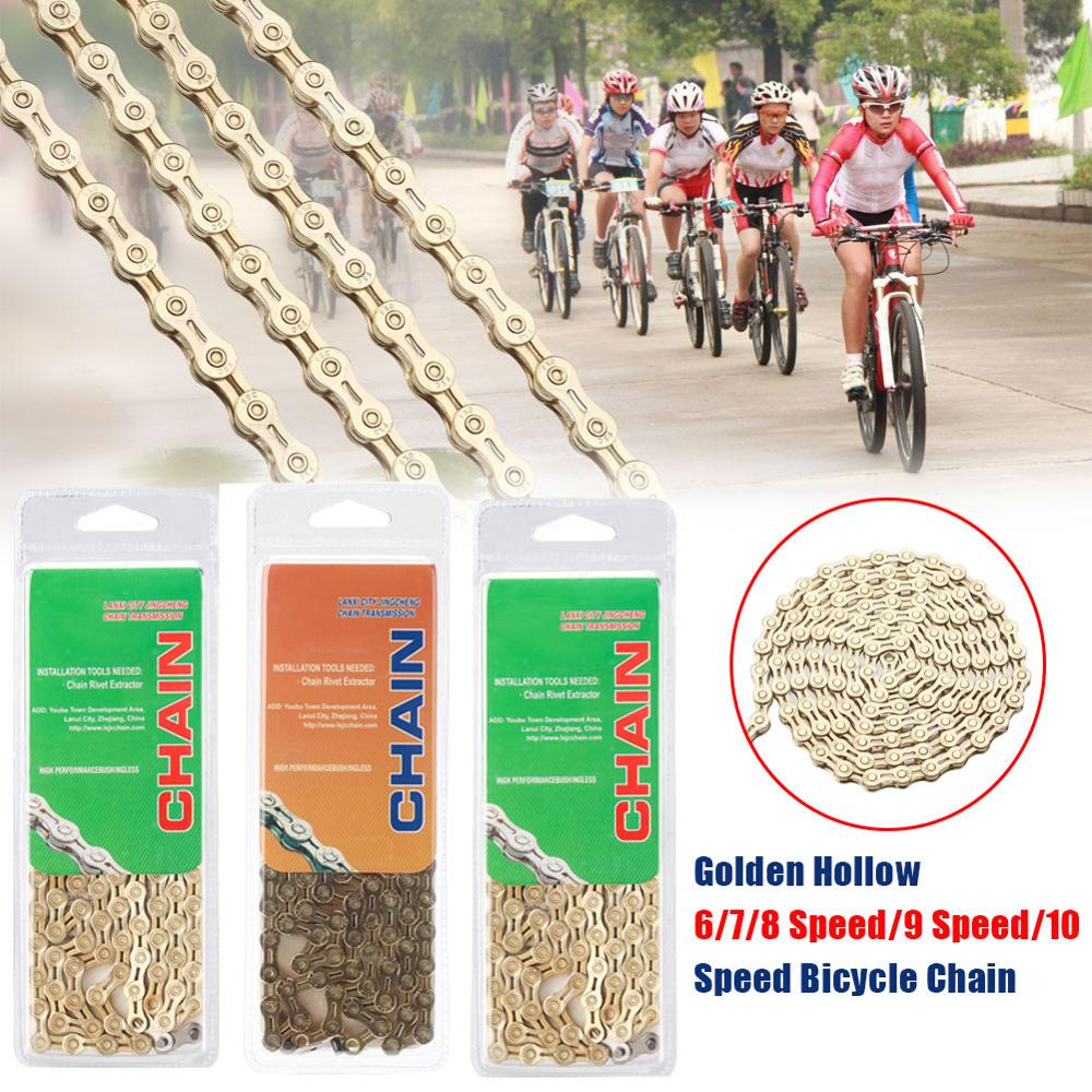 Bicycle Chain MTB Bike Parts 6 7 8 9 10 Speed Velocidade MTB Chains 116L Suitable For Campagnolo Sram Bike Accessories