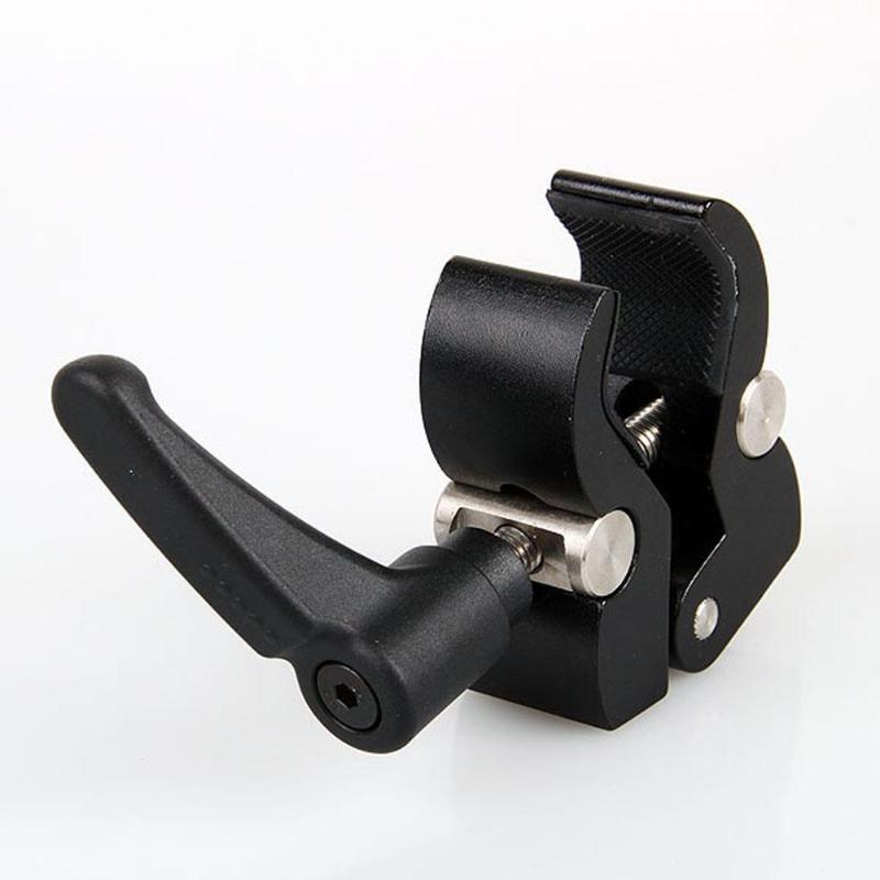 Kamera Reibung Arm Clamp Zange Clip Halter Halterung für Led Lampe 1/4 3/8 Schraube Kamera Flash-Halter Halterung Kunststoff Klemme fix