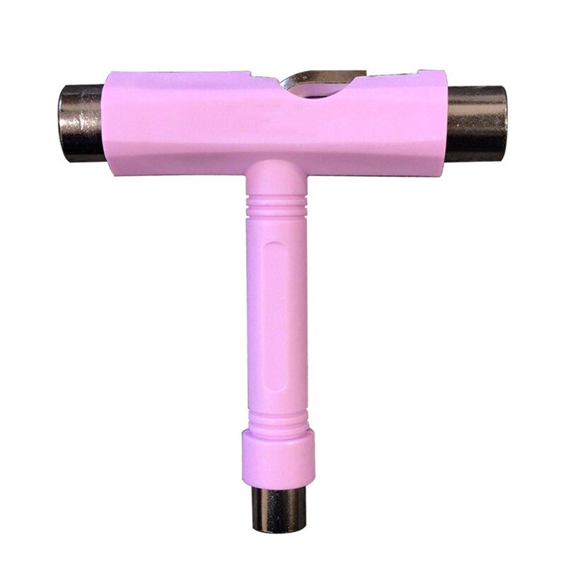 Tudo-em-um profissional t-tipo skate ferramenta chave de fenda soquete multi-funcional skate ajustando t-tool