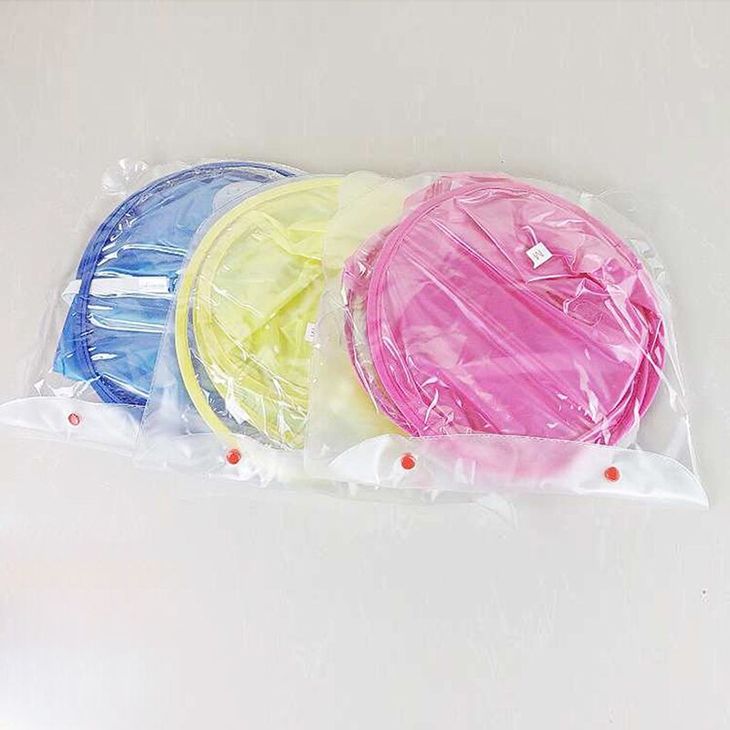 GQIYIBBEI Portable UFO Rain Hat Cove Foldable Raincoat Kids Umbrella PEVA Material Travel Fishing Sessile Cap With