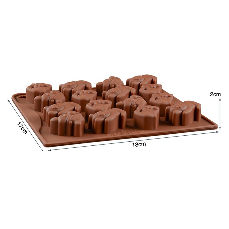 Non-stick silikone 3d chokoladeforme premium kage bagværk bageredskaber kage dekorationsværktøj fondant slik silikone kagehøj