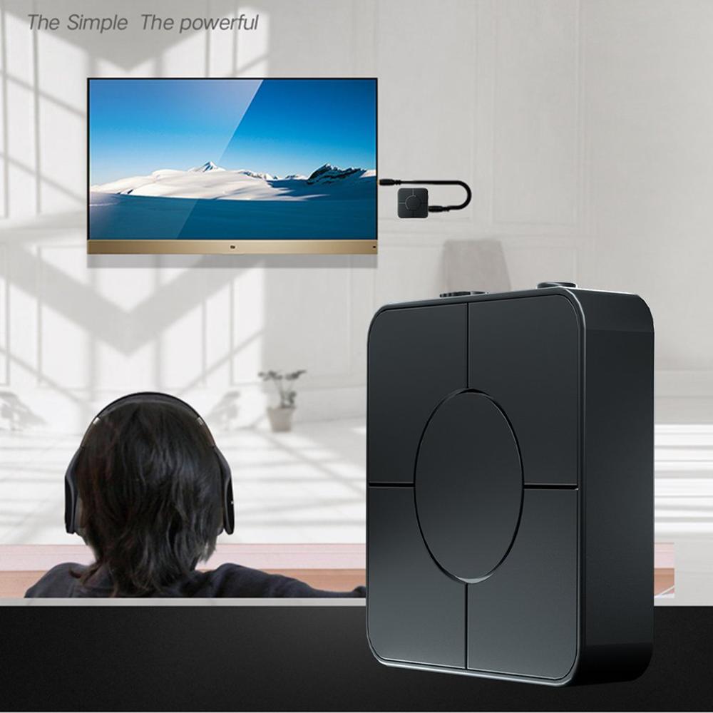 Hands-Free Transmitter Receiver Two In One Car Phone Speaker Stereo Wireless Audio Elements For Car Mp3 Player