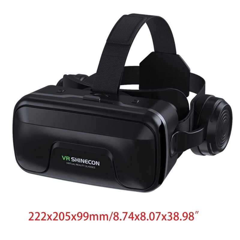 Casco VR Panorama occhiali 3D cuffie per realtà virtuale per Smartphone Smart Phone occhiali videogioco tramite binocolo