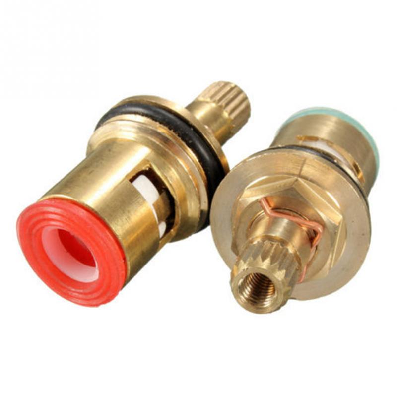 1/2" Replacement brass ceramic disc tap quarter turn cartridges gland insert 20 teeth Faucet Accessory Disc #030