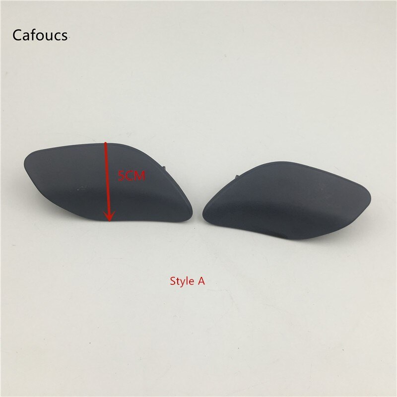 Cafoucs – couvercle de buse de lavage de phare avant, pour Porsche Cayenne: Style A 1 Pair 5cm