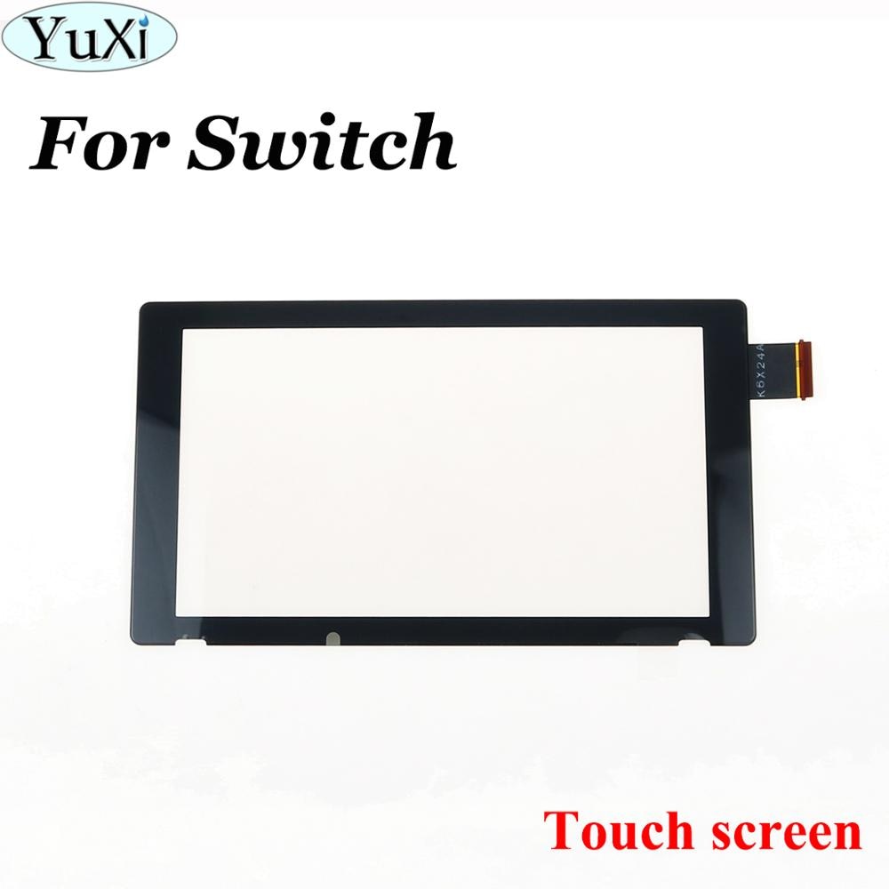 YuXi Lcd Touch Screen voor Nintend Schakelaar NS Touch Screen Outer Glass Panel Vervanging Reparatie Deel