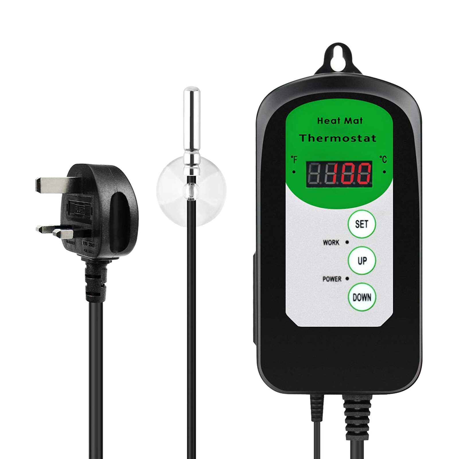 240V 1000W Aquarium Thermostat Controller for Plants Germination Reptiles