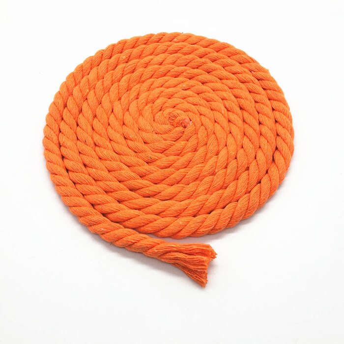 5 metros 10MM 3 partes retorcidas 100% cordones de algodón coloridos/cuerda para bolsa decoración del hogar accesorios textiles DIY: Pistola de metal