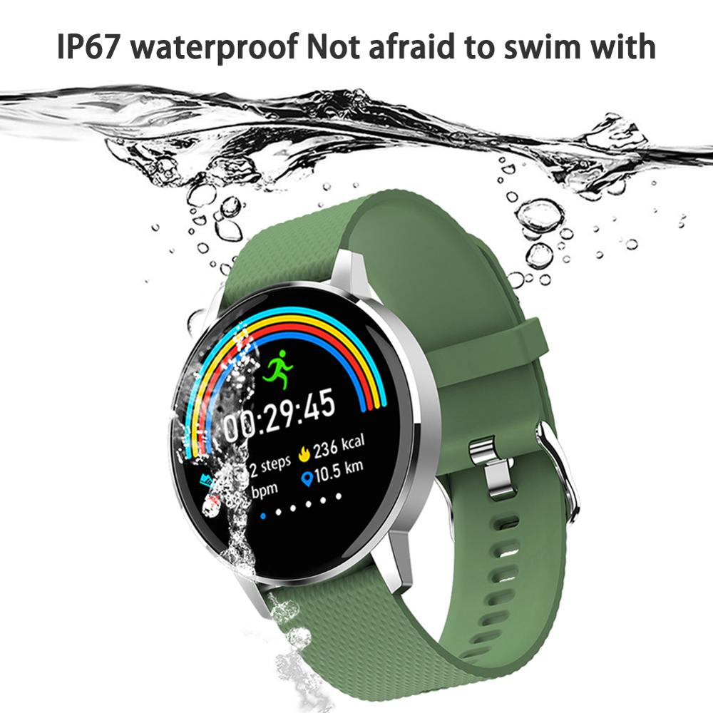 Smart Horloge T4 Armband Hartslag Bloeddrukmeter Oproep Herinnering Fitness Tracker Waterdicht Smart Horloge Android Ios
