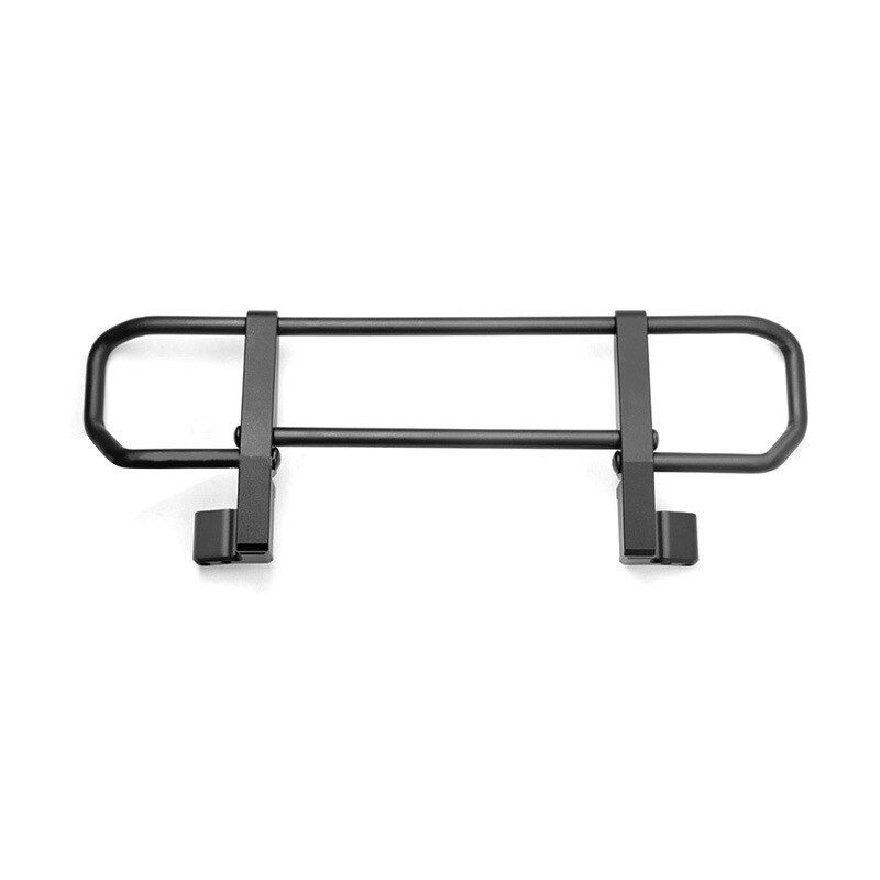 Metall Front Bumper & Bas för 1/10 RC Crawler Bil Traxxas TRX4 G500 TRX6 G63: Svart