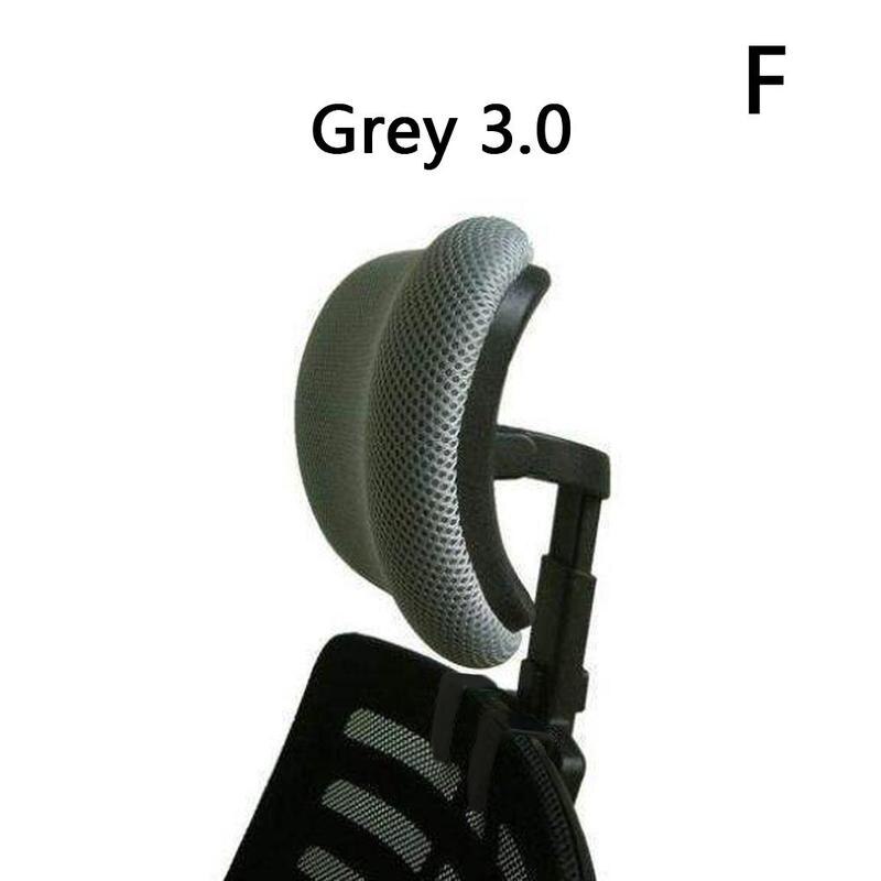 Adjustable Headrest for Office Chair Swivel Lifting Computer Chair Neck Protection Pillow Headrest for Chair Office Accesso G2K7: 3.0 grey