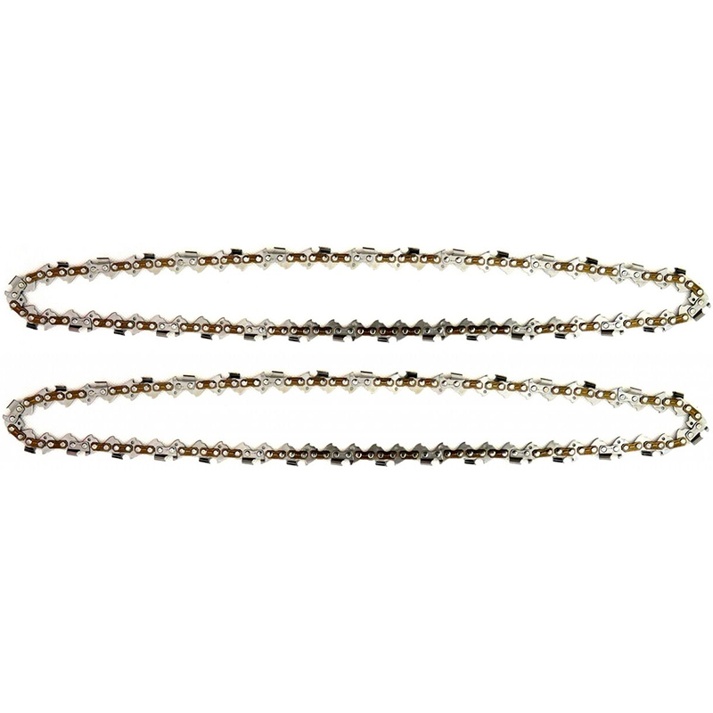 2 Stuks Zaagketting 0,325 "1.5Mm 72T 45Cm 18 'Fit Voor Lengte 72 Drive Links Kettingzaag Apparatuur Gereedschap Accessoires