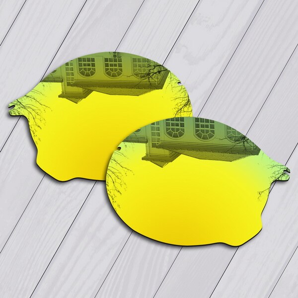 E.O.S Polarized Enhanced Replacement Lenses for Oakley Tailend Sunglasses - Multiple Choice: 24K Golden