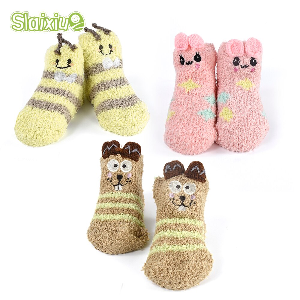 8-Stijlen Dier Patroon Baby Baby Sok Kawaii Kinderen Sokken Verjaardag Feestdagen Voor Kids Meisjes Jongens Peuter Kleding 1-3T