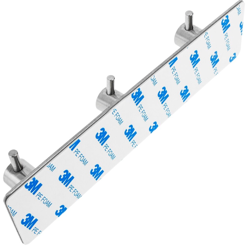 Primematik-Rvs Muur Kapstok. Kleerhanger En Handdoekenrek Met 3 Haak