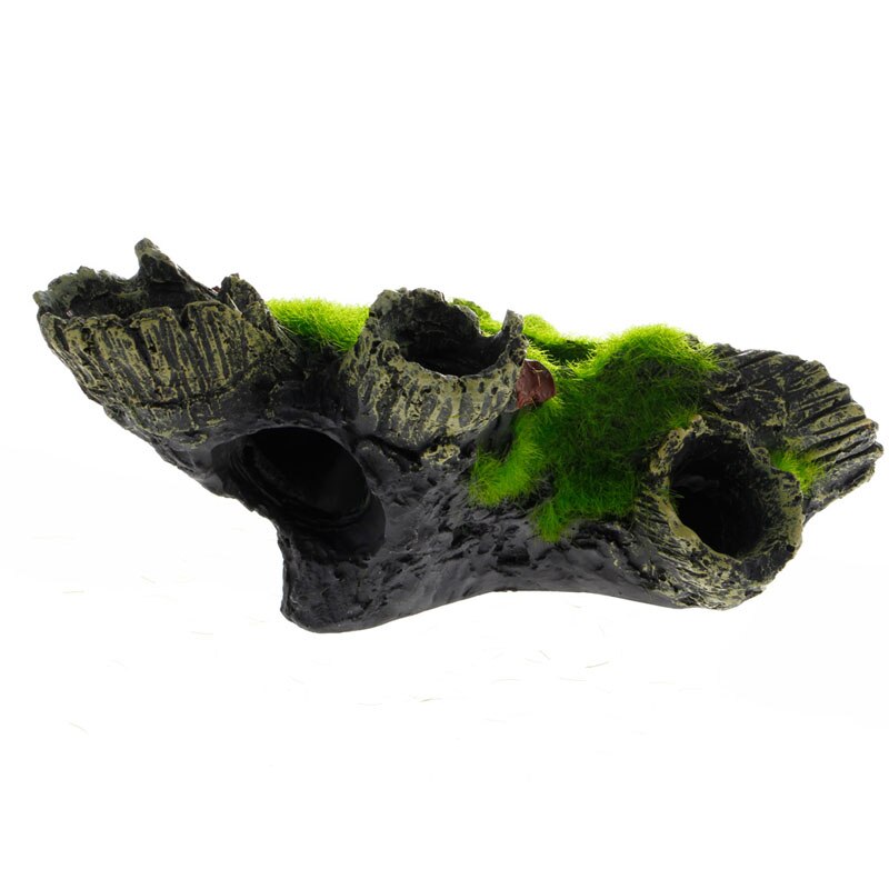 Mountain View Aquarium Moss Boom Huis Hars Grot Aquarium Ornament Decoratie