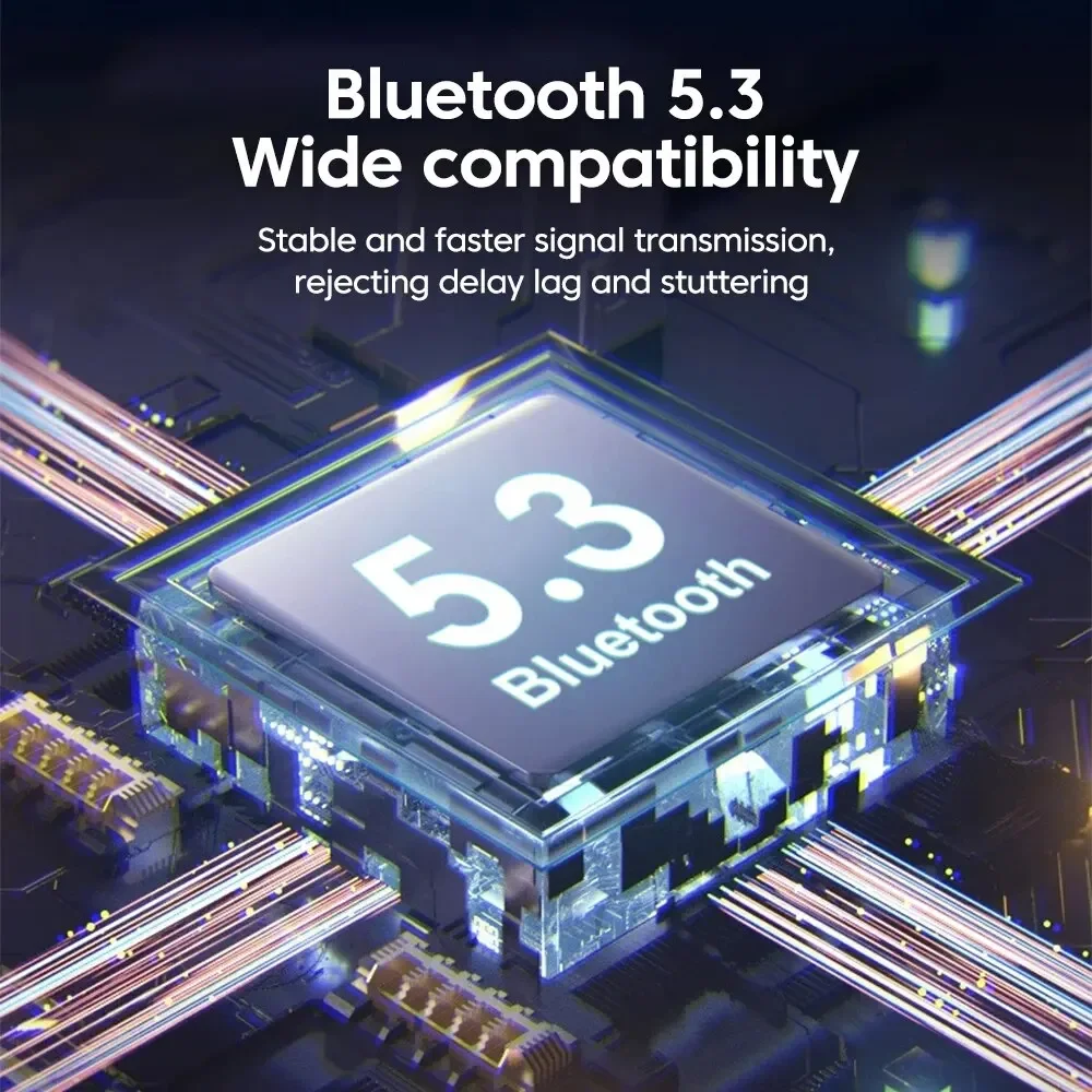 Upgrade Bluetooth 5.3 Receiver Dual USB/AUX Adapter Plug And Play Car Music Bluetooth Music Transmitter for PC TV Car Home