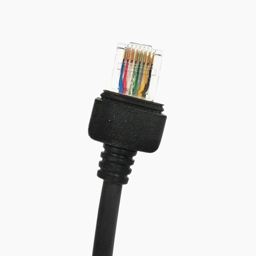 Replacement 8 Pin HM-152 Mic HM152 154 Microphone Cable For ICOM IC-2820H IC2825E IC2200 IC3600 F221 F520 Handheld Radio Speaker