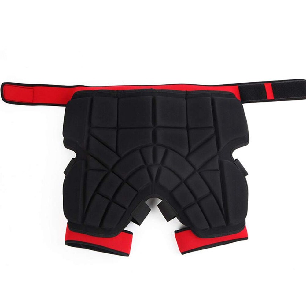 Protección de SULAITE cadera EVA acolchado corto pantalones espesamiento trasero y Protector de coxis para esquí patinaje tabla de nieve ciclismo L