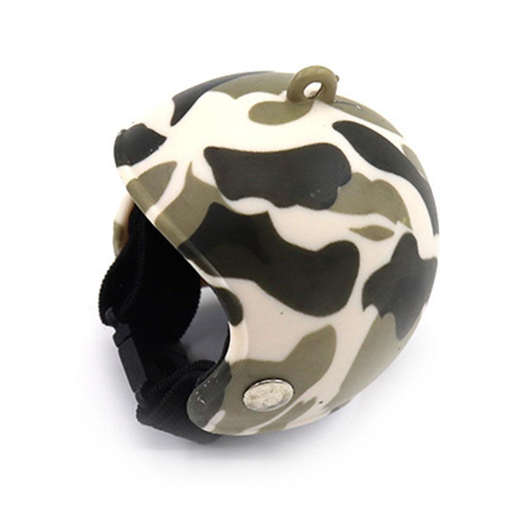 1 Pcs Funny Chicken Helmet Small Pet Hard Hat Bird Duck Hat Headgear Pet Chicken Helmet Bird Head Helmet Pet Supplies: 01