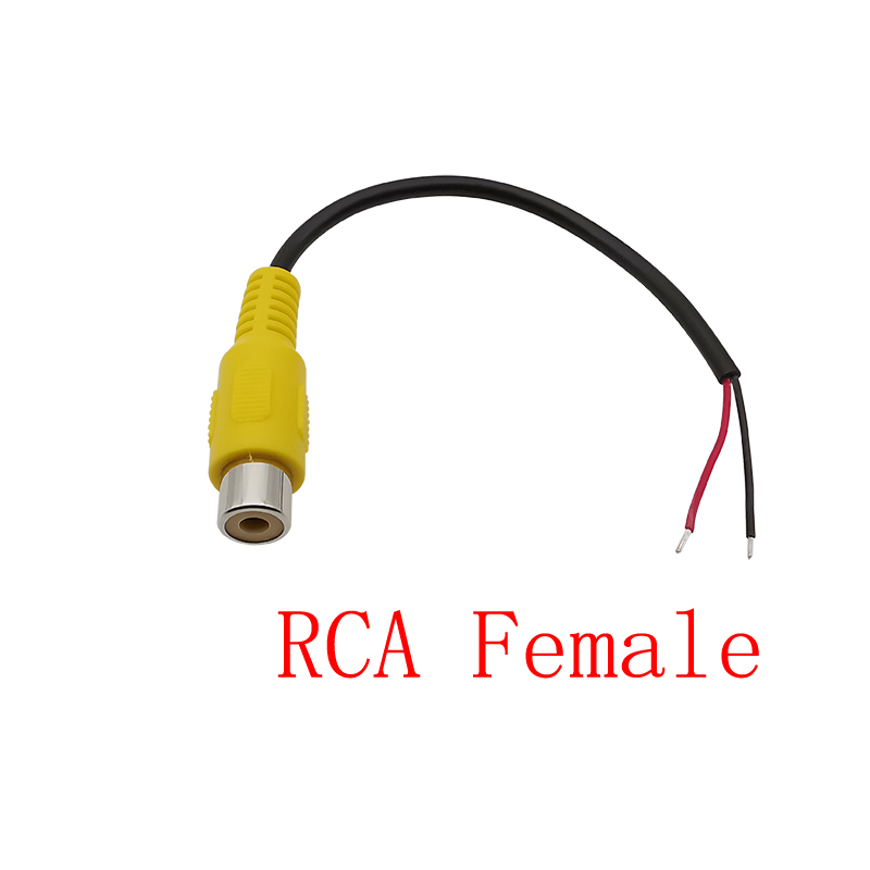RCA Male Plugs / Female Socket Adapter Audio Video AV RCA Plug Jack Extension Wire Cable Connector For Video Camera DIY 15CM